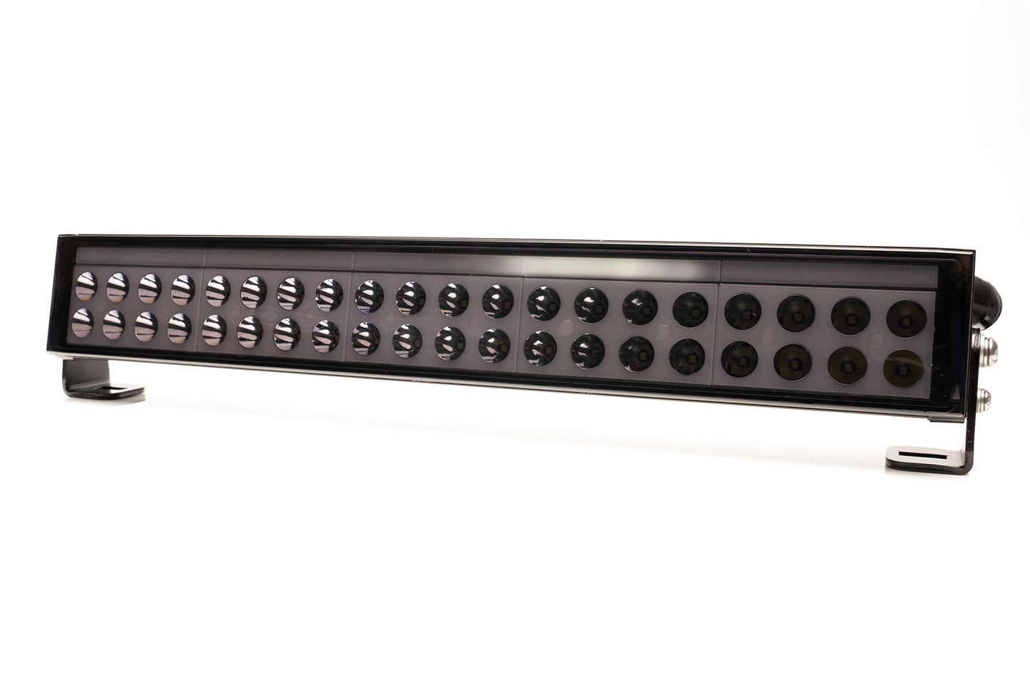 WAŚ LIGHT BAR 1560 DARK LENS OFFROAD with ANIMATED FLAG COLOURS DRL and BACKLIGHT.