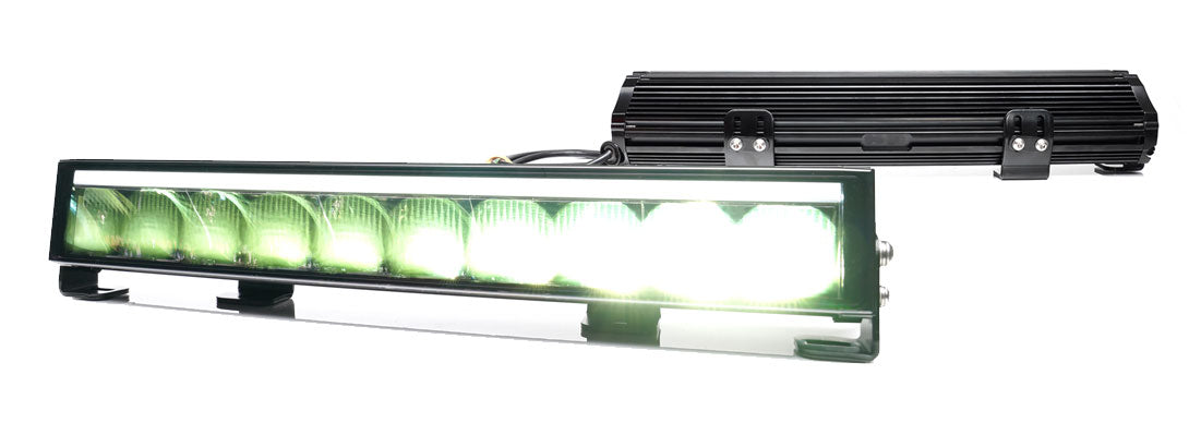 WAS. 21" Light Bar, PANTERA BLACK Lens. White animation DRL. 16,500 Lumens
