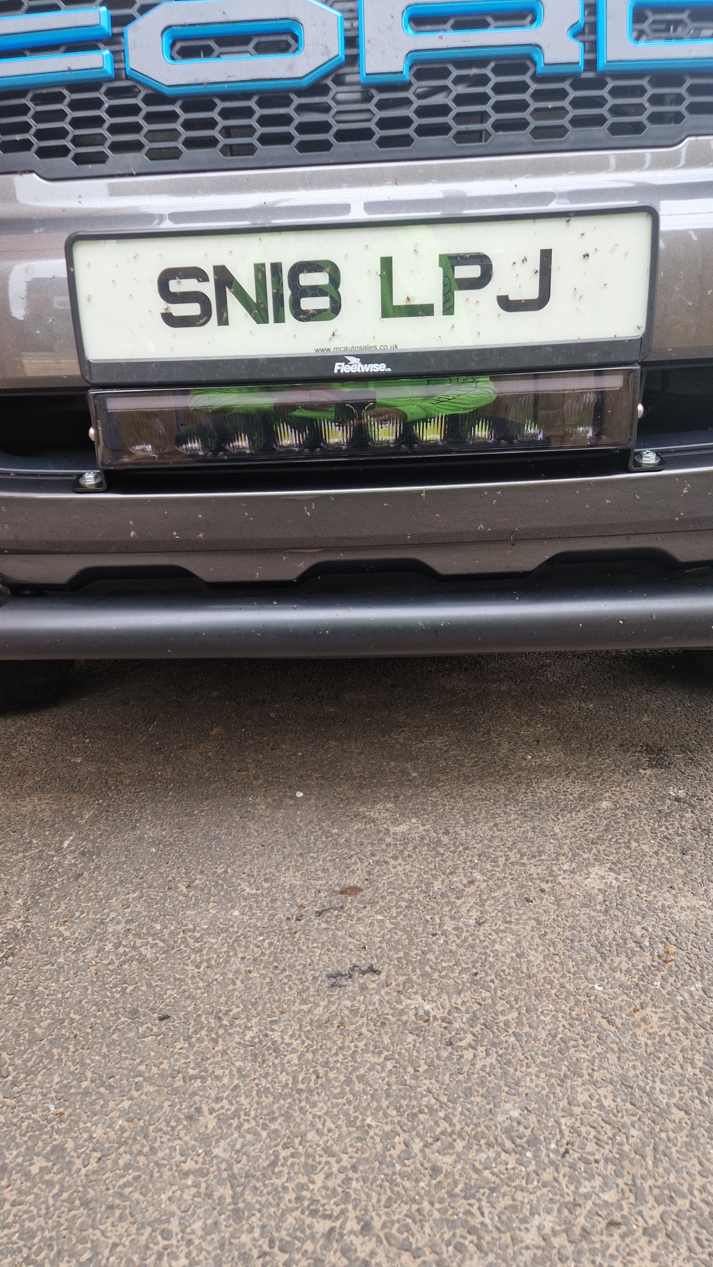 WAS. 21" Light Bar, PANTERA BLACK Lens. White animation DRL. 16,500 Lumens
