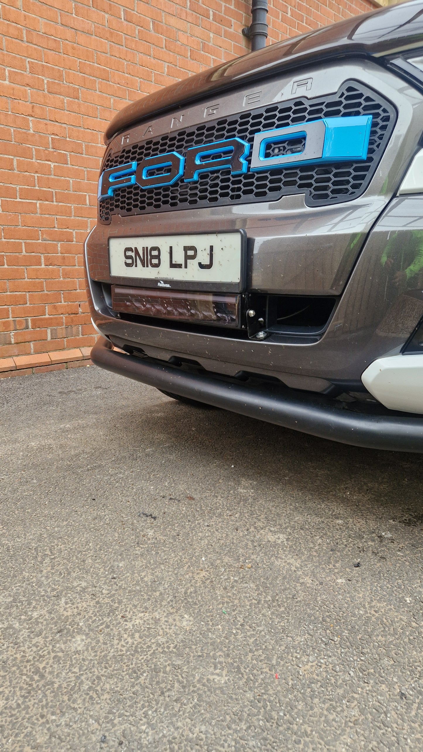 WAS. 21" Light Bar, PANTERA BLACK Lens. White animation DRL. 16,500 Lumens