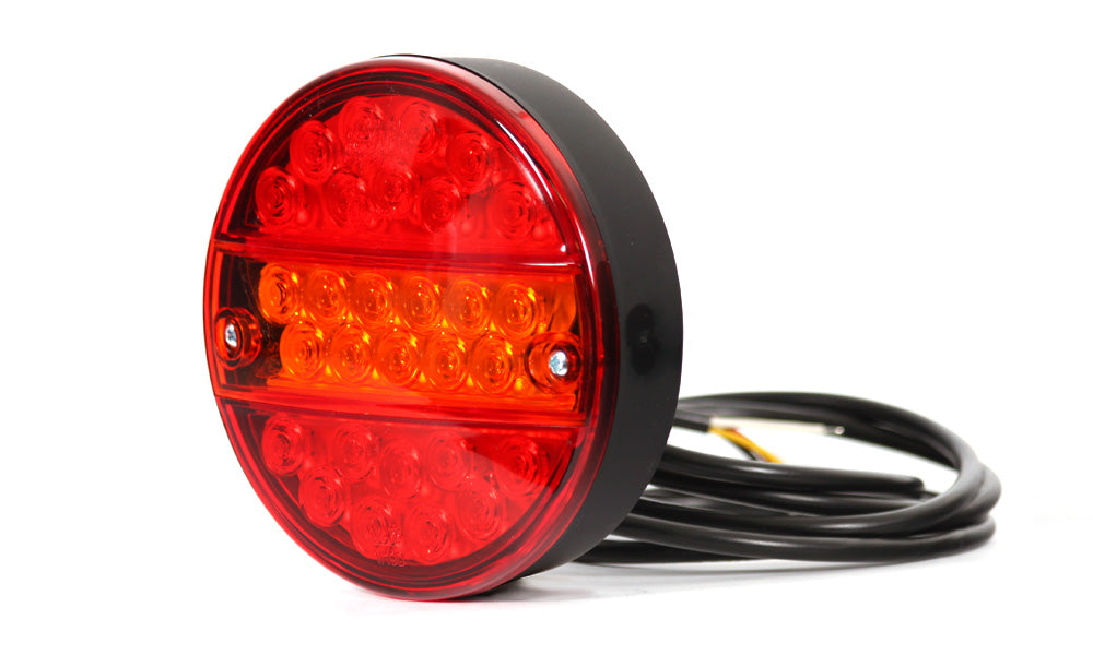 WAS HAMBURGER LAMP. STOP TAIL INDICATOR LED . 12v / 24v
