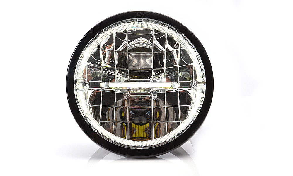 WAS Round Driving Lamp 9 Inch Ring DRL W116 30.