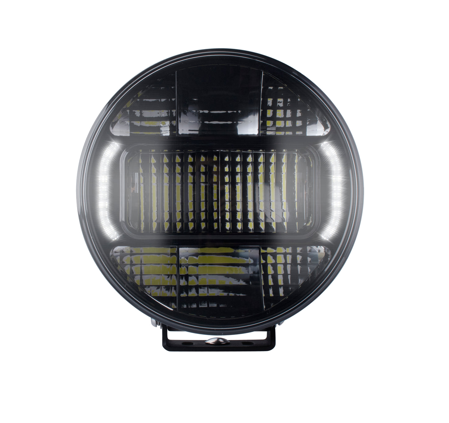 HGV Auto. COMMET. Driving Lamp. Appears Black. White Amber DRL. 14,000 Lumen