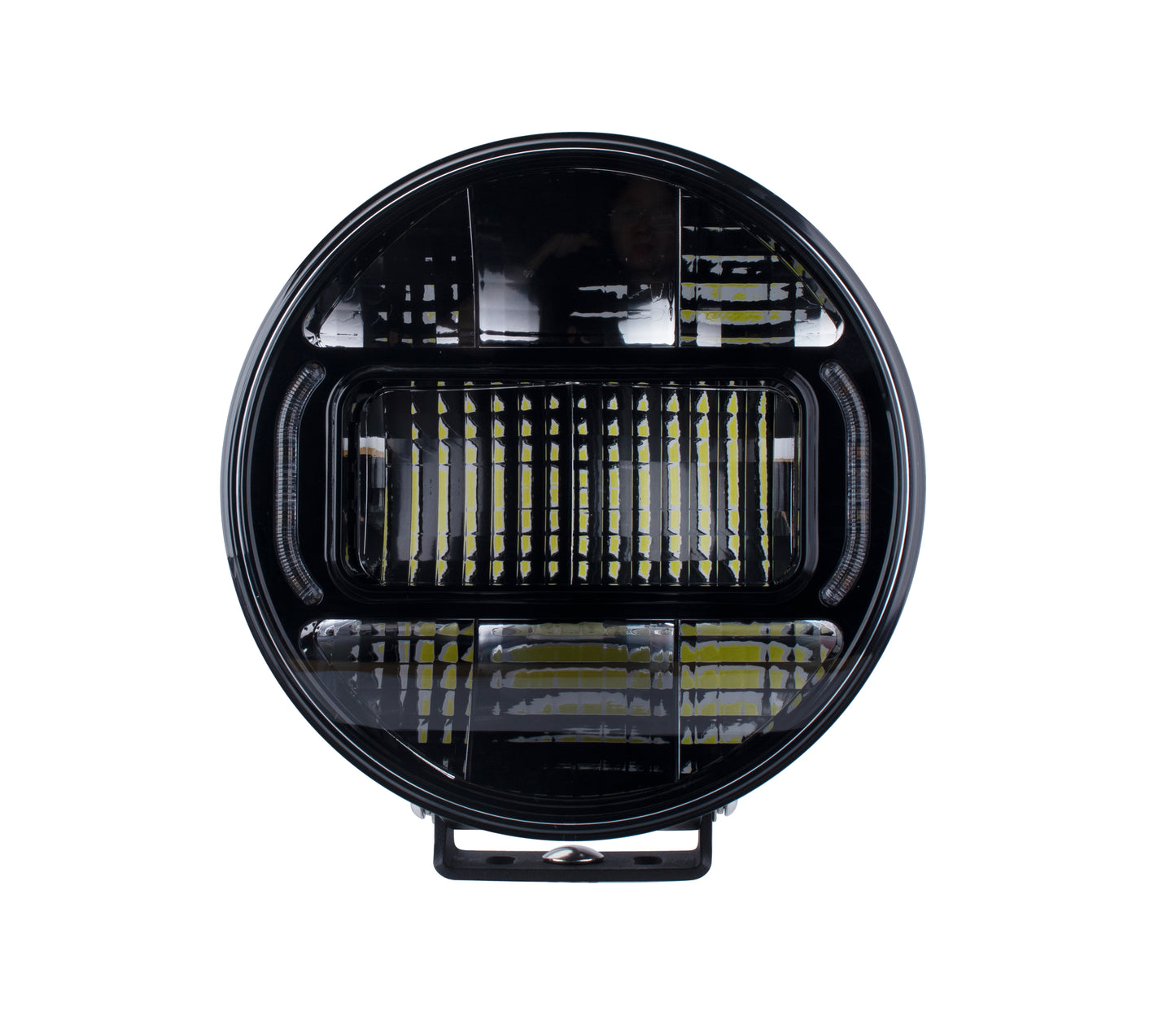 HGV Auto. COMMET. Driving Lamp. Appears Black. White Amber DRL. 14,000 Lumen