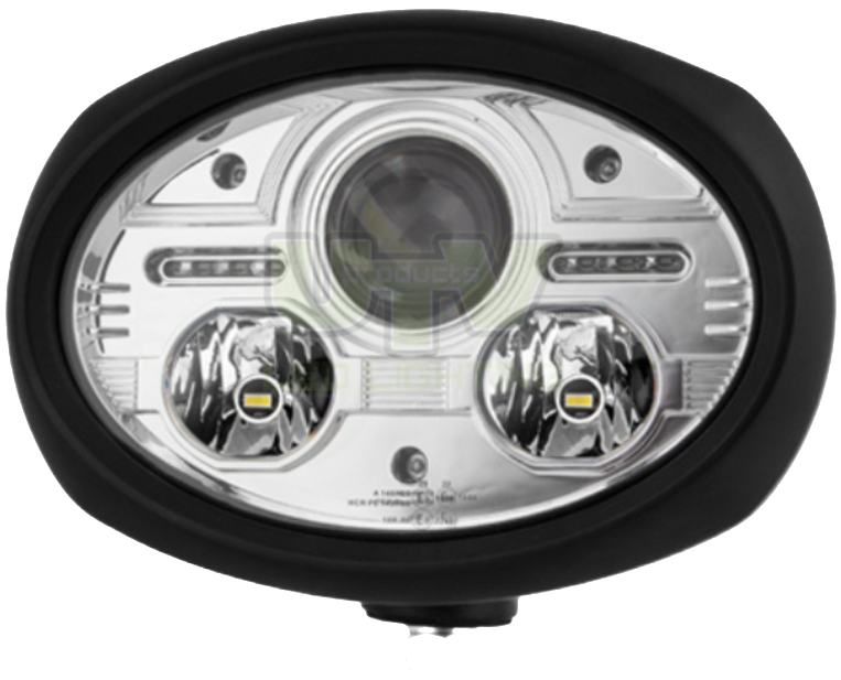 UTV330 – Large Oval high level Headlight HI/Low/DRL