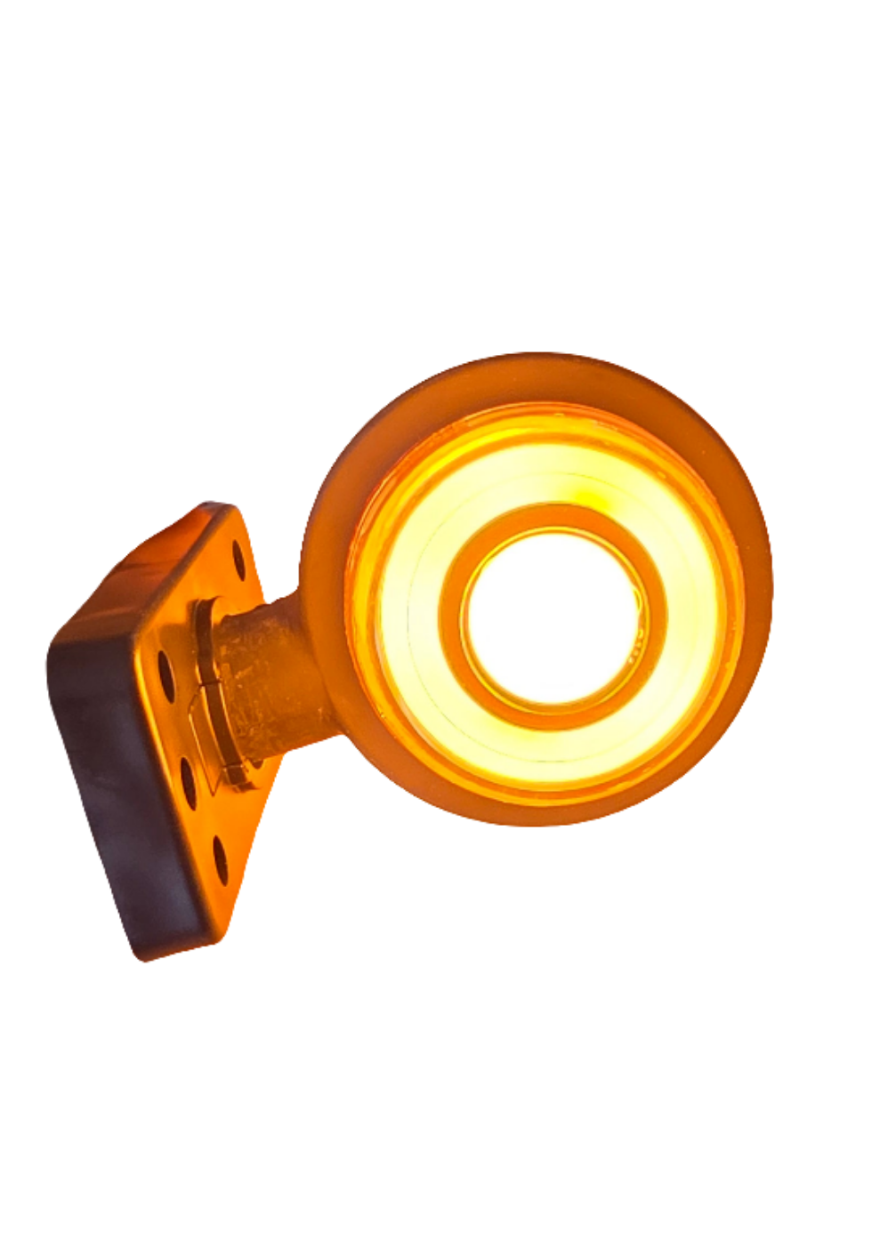 WAŚ Amber Amber Stubby Marker. Rotating and removable base. 2meters cable. 12v 24v NO LOGO