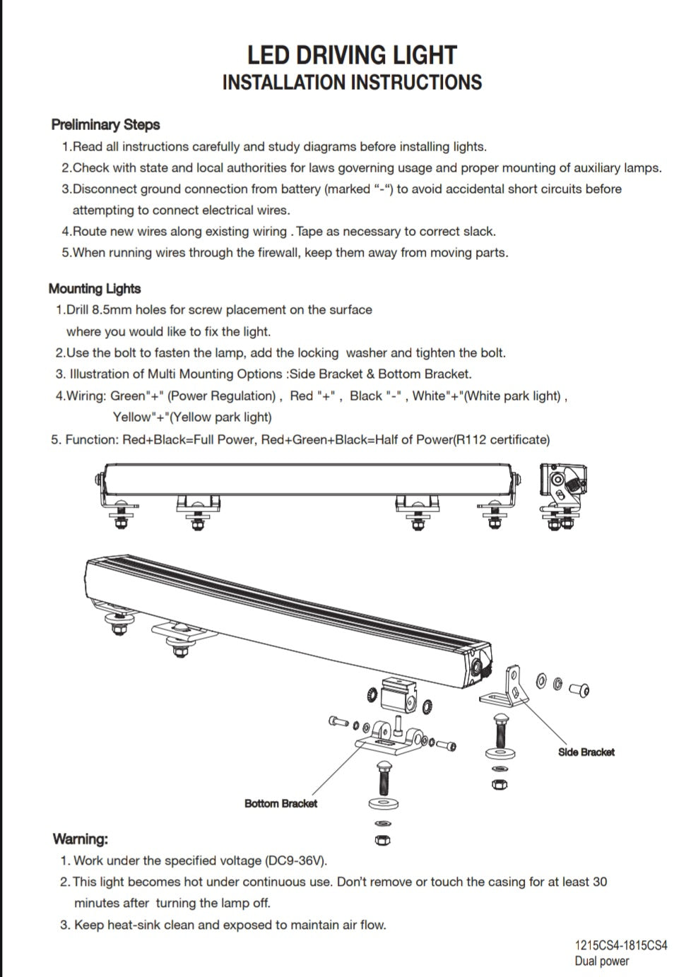 HGV Auto. NEO 2.0 CURVED. 22" CURVED Light Bar. Dual Colour DRL. 15,500 Lumen