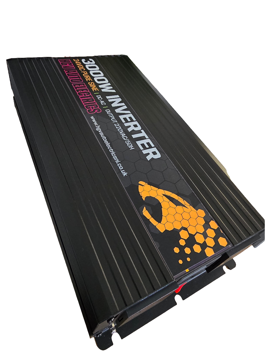 HGV Auto 24v Pure Sine Inverter. 3000watt