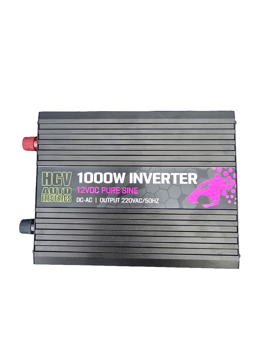 HGV Auto 12v Pure Sine Inverter. 1Kw, 2Kw, 3Kw Options