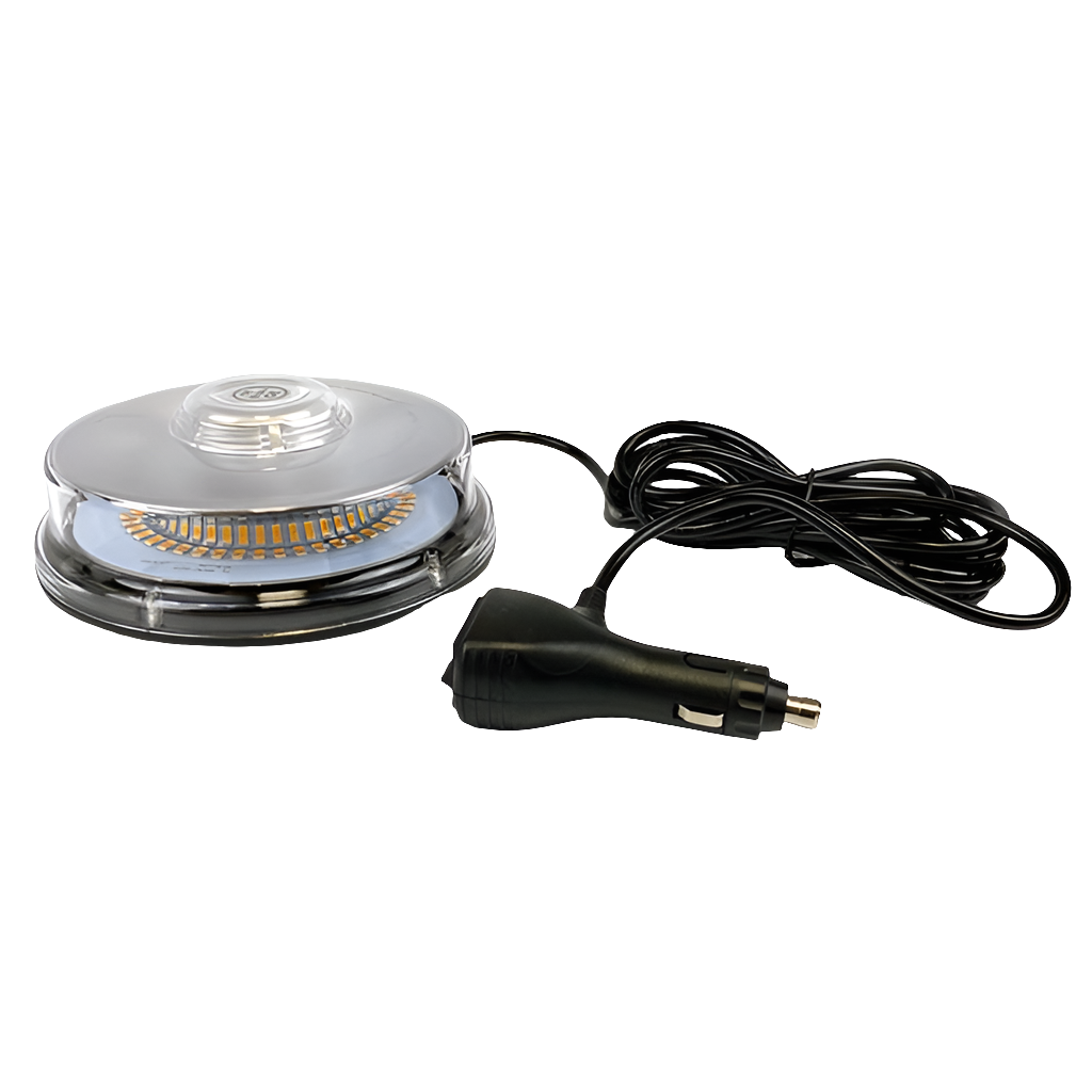 BEA48 Beacon Clear Amber Mag Mount