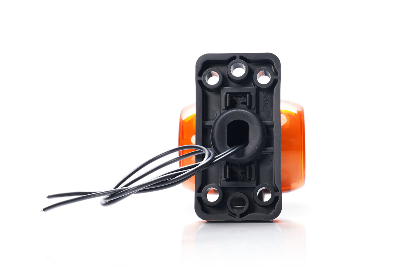 WAŚ Amber Amber Stubby Marker. Rotating and removable base. 2meters cable. 12v 24v NO LOGO