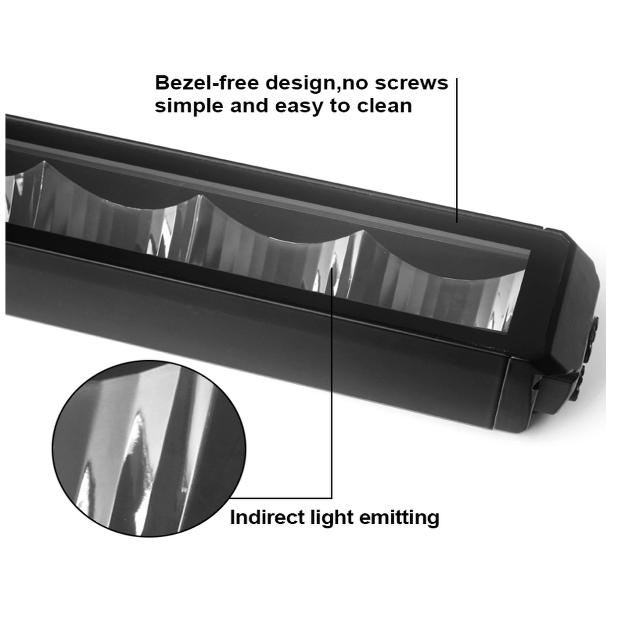 RAZOR LITE Limited Edition. Ultra narrow light bar with white DRL. Three Sizes.
