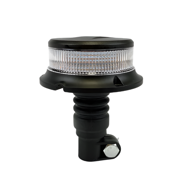 Amber Beacon Flexi Din Clear Lens Low Profile R65 R10