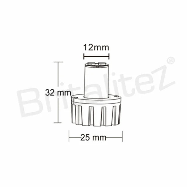 HIDE AWAY MICRO BLAST COVERT LED LIGHT (RECESSED, SELF ADHESIVE FIT) (ECE R10)