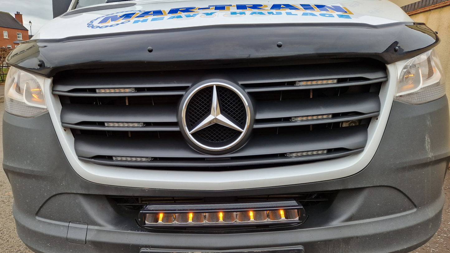 HGV Auto. LITTLE BOY. 22" Curved Light Bar Amber/White DRL 12,000lumen