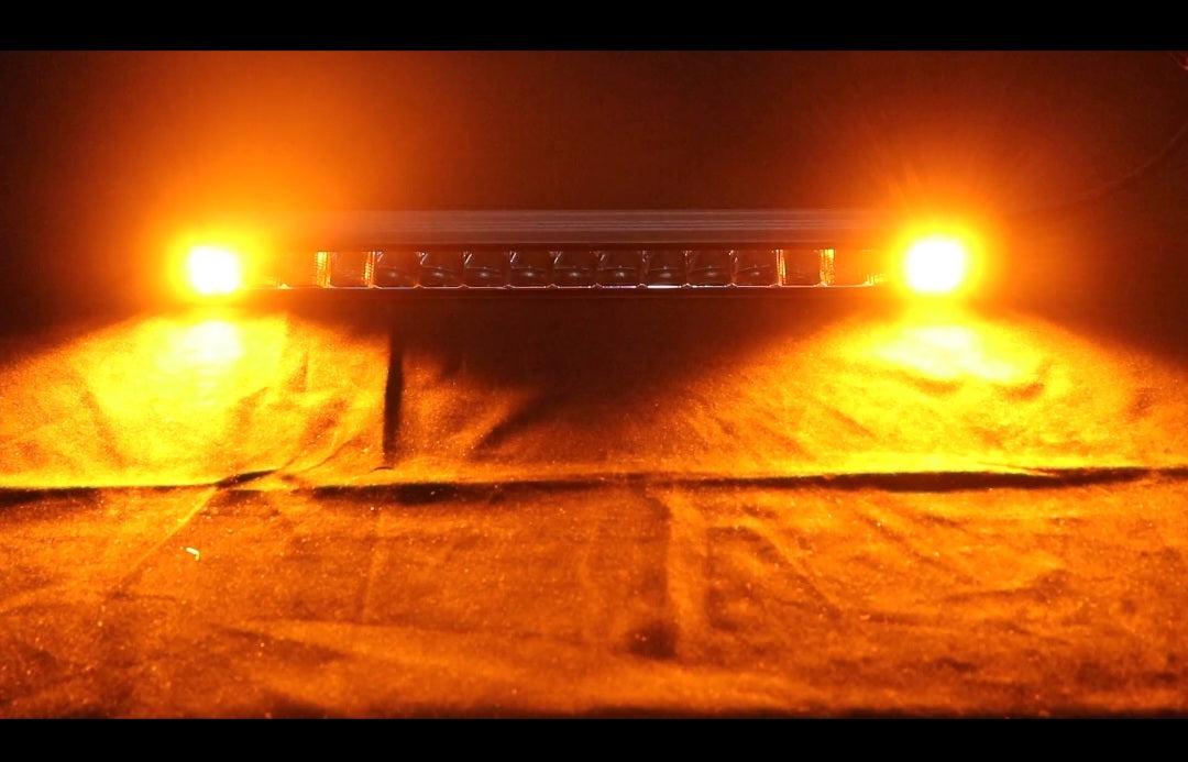 HGV Auto. GRAFTER. 20" Slim Lightbar with Amber Strobe 11,000 Lumen