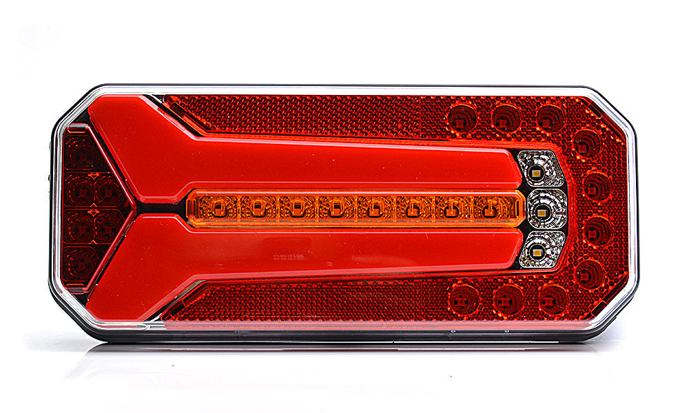 WAŚ Multifuction Rear Lamp, Dynamic Indicator. 12v/24v. 1114DD