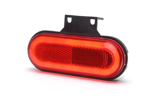 WAŚ LED Red Rear Marker Lamp 12v 24v Neon