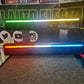 WAŚ. 21" Light Bar. Pantera Dark Lens. UK & IRISH Flag Colour DRL