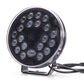 WAŚ 9" Driving Lamp. White Halo. White Centre DRL. 2363 BLACK