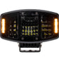 FUSION. Oval Drivng Lamp with STROBE. 10,000 Lumens