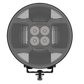 CROSSFIRE. 9" Round LED Driving Lamp. 14500 Lumens. DYNAMIC POWER UP FUNCTION