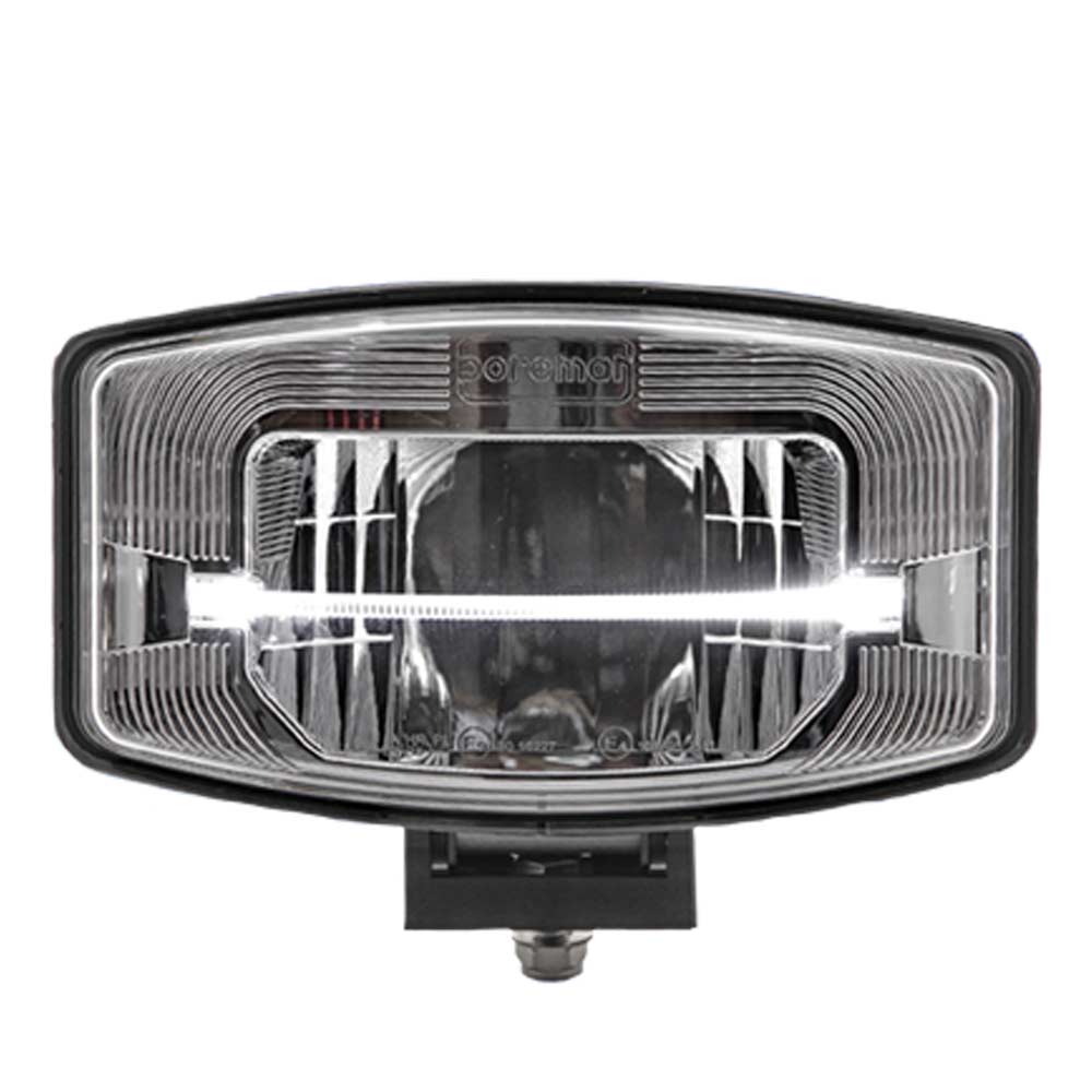 FULL LED DRIVING LAMP WITH LIGHT-BAR – (SMOKED CHROME) – PART NO.: 1001-1670