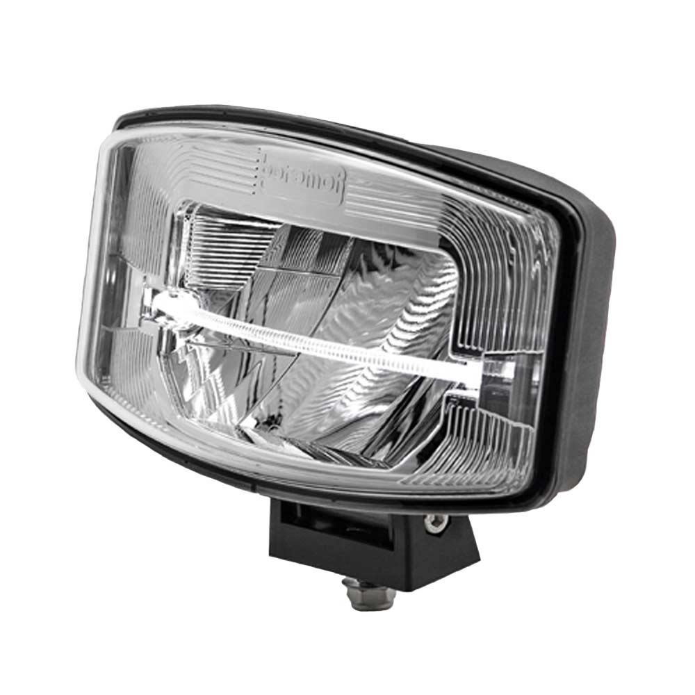 FULL LED DRIVING LAMP WITH LIGHT-BAR – (SMOKED CHROME) – PART NO.: 1001-1670