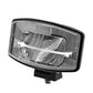 FULL LED DRIVING LAMP WITH LIGHT-BAR – (SMOKED CHROME) – PART NO.: 1001-1670