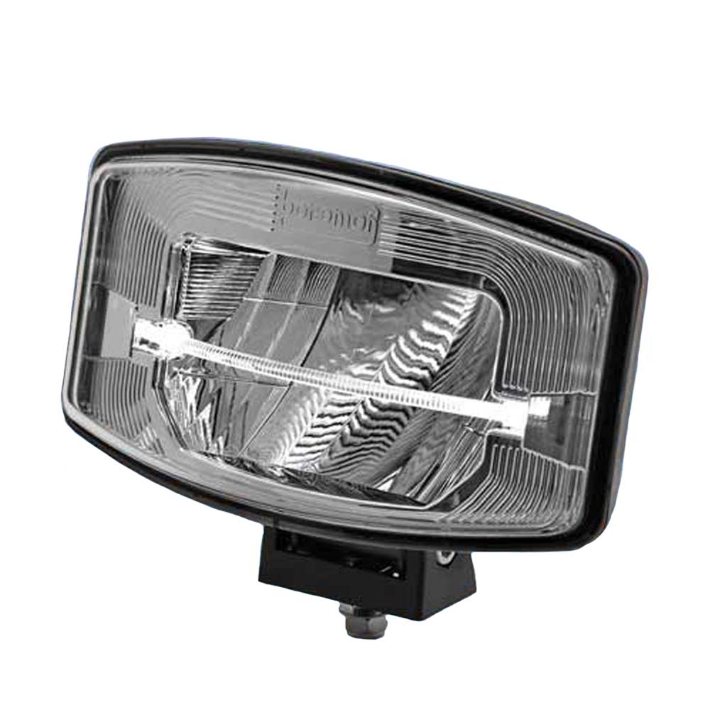 FULL LED DRIVING LAMP WITH LIGHT-BAR – (BRILLIANT SILVER) – PART NO.:1001-1685