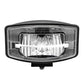 FULL LED DRIVING LAMP WITH LIGHT-BAR – (SMOKED CHROME) – PART NO.: 1001-1670