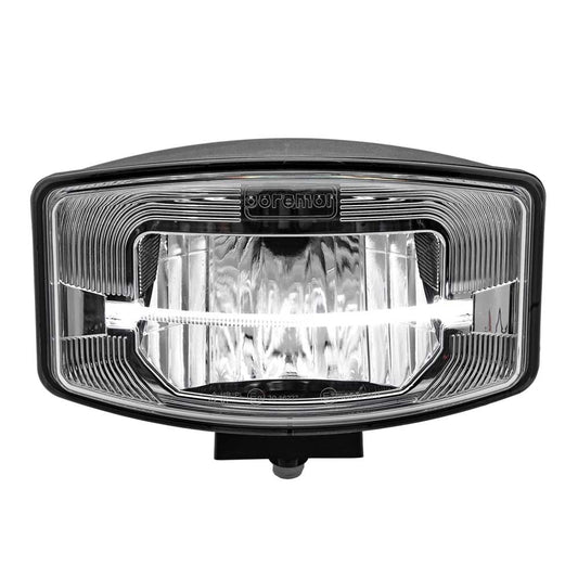 FULL LED DRIVING LAMP WITH LIGHT-BAR – (SMOKED CHROME) – PART NO.: 1001-1670