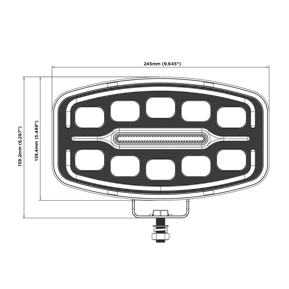 POLARIS – FULL LED SPOT LAMP – PART NO.: 1001-1630