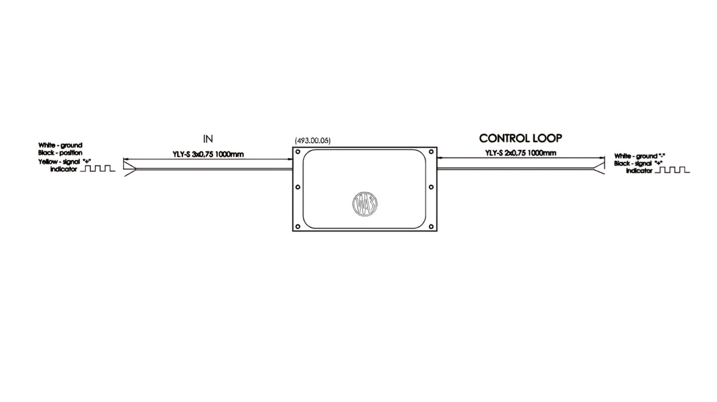 WAS. Side Position Indicator Controller "SM1 flasher” 1 channel. Flasher Unit. 12v/24v