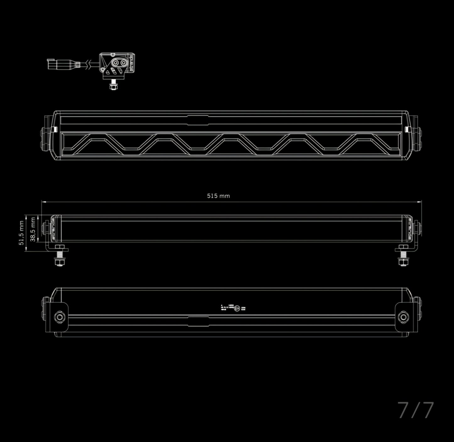 Strands FIREFLY LED BAR 20"