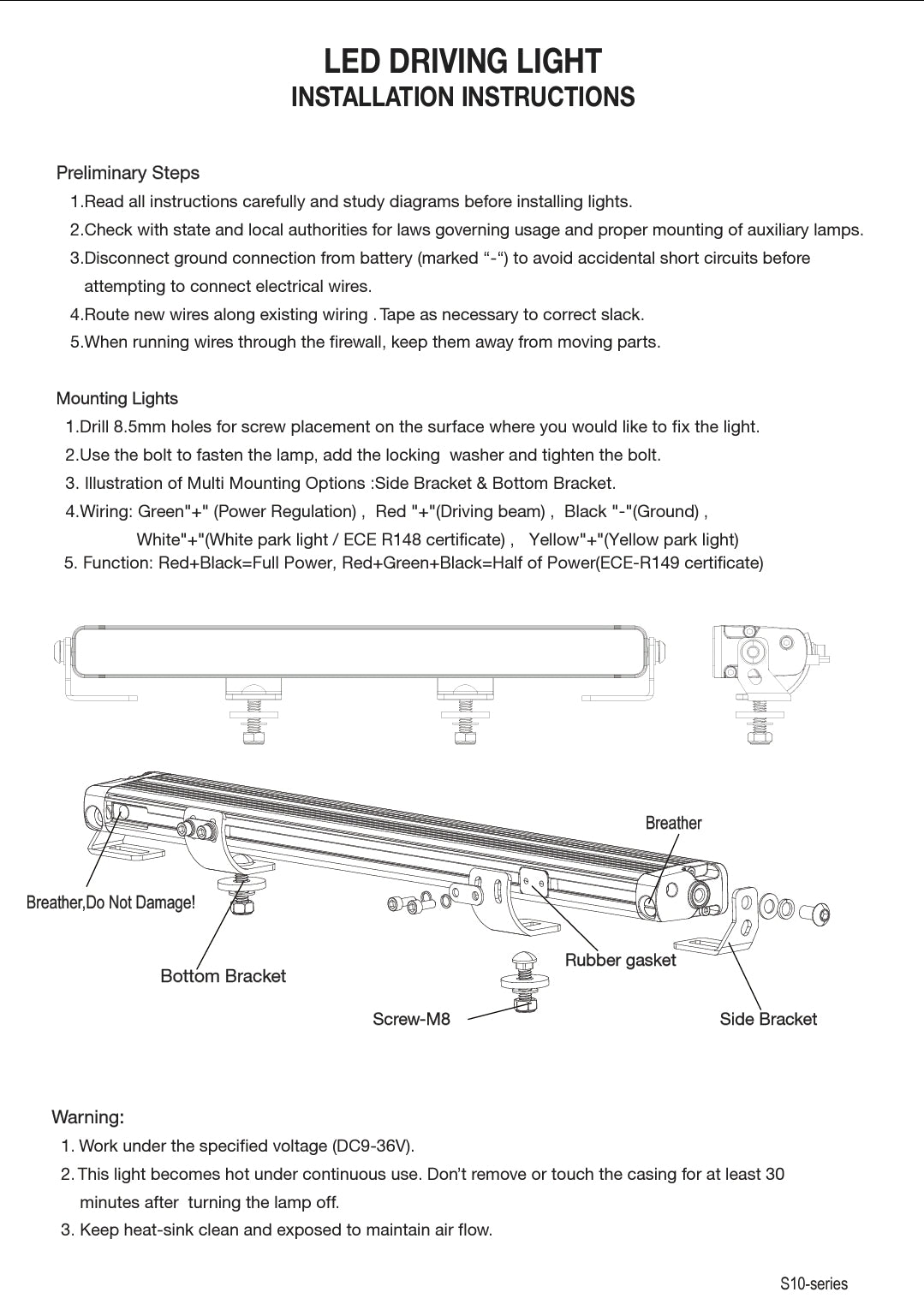 SABRE 40. Single Row, Slim, Light Bar 40". Dual DRL. 19,400 Lumen