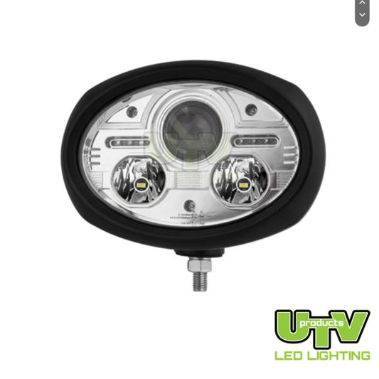 UTV330 – Large Oval high level Headlight HI/Low/DRL 