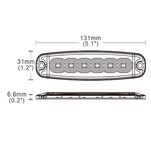 VSWD-820 Stop Tail Indicator Marker