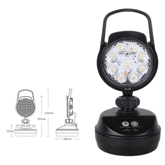 Utility Lamp 9LED Rechargeable