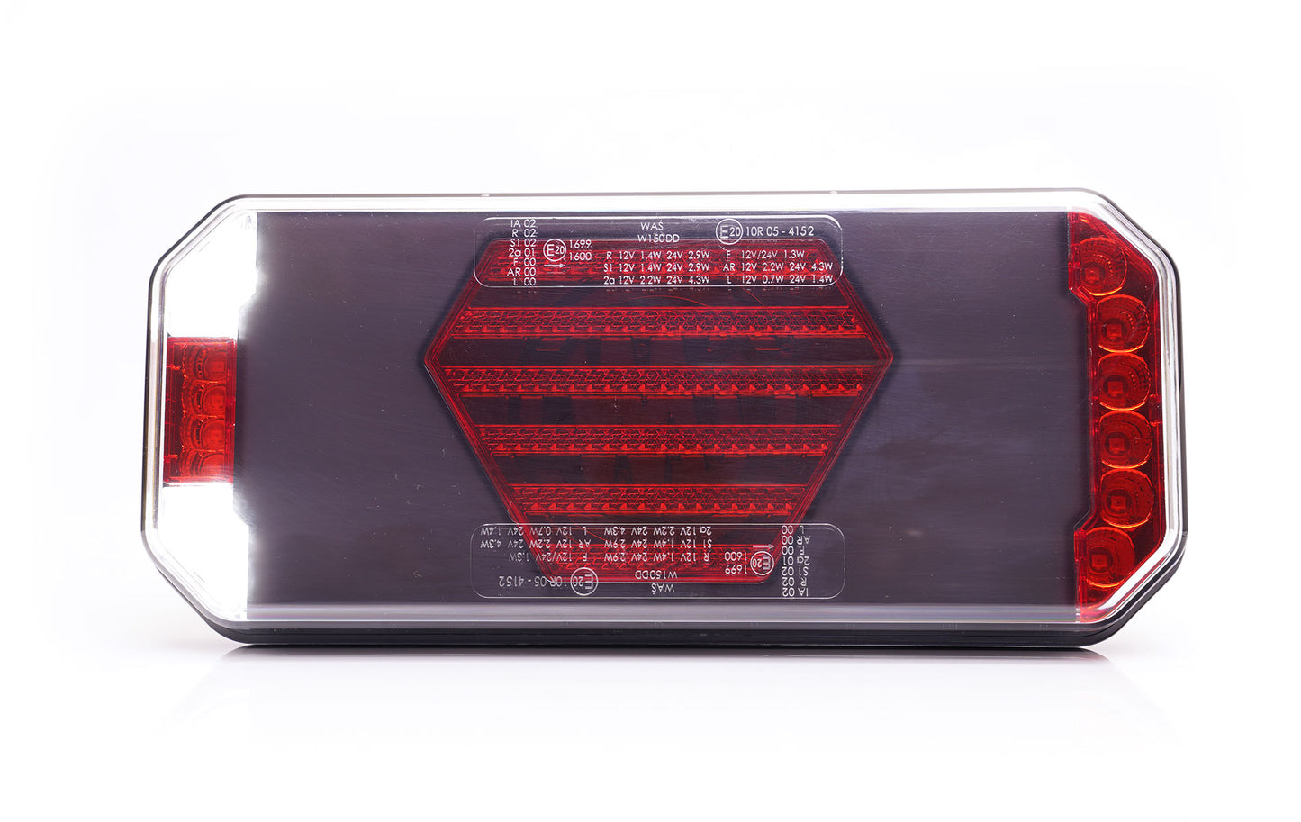 WAŚ W279 BLACK Rear Lamp Cluster with Dynamic Indicator. New model. Pair.