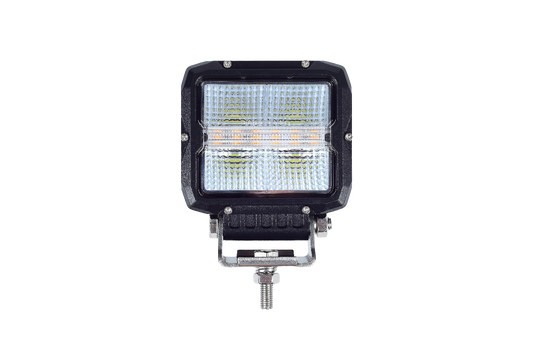 HGV Auto. HUNTER. Mini Driving Light with White DRL and Amber Strobe.