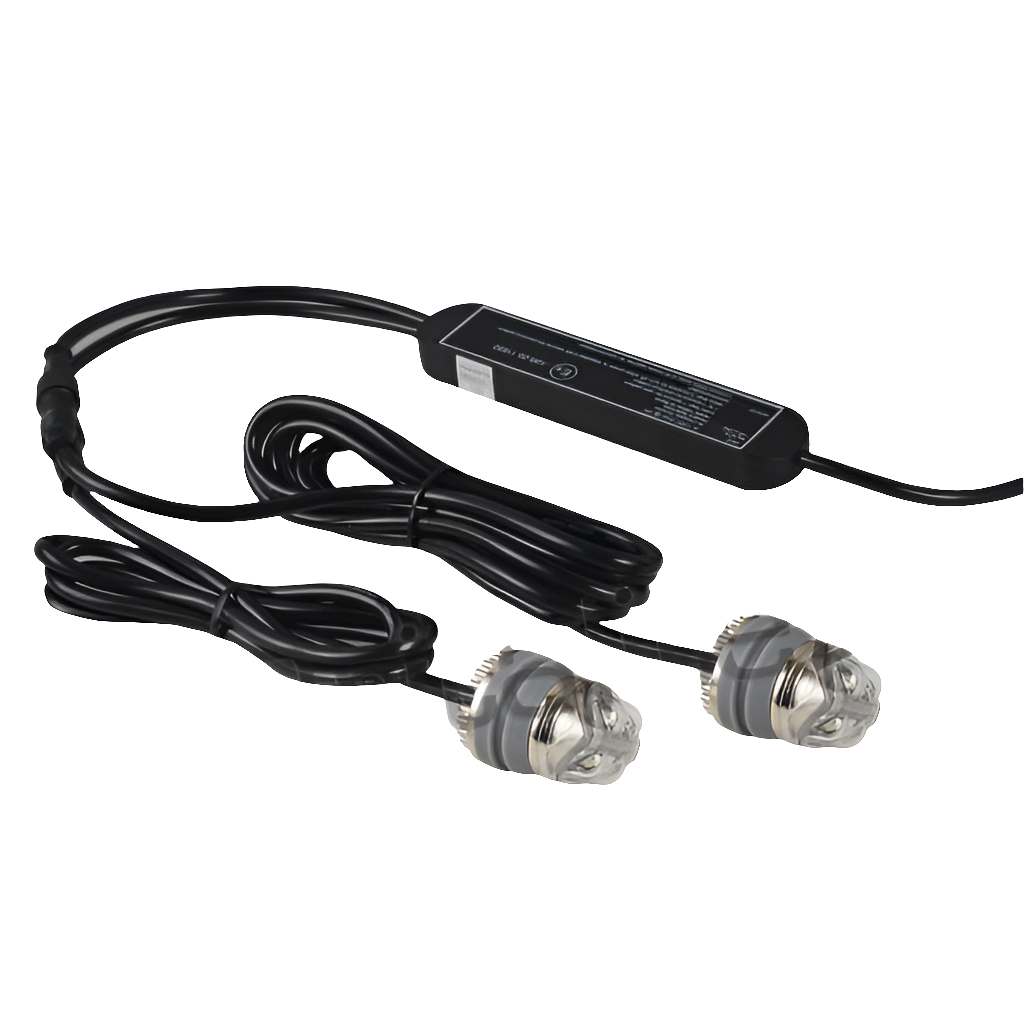 HIDE AWAY COVERT LED LIGHT KIT (RECESSED, PUSH FIT) (ECE R10)