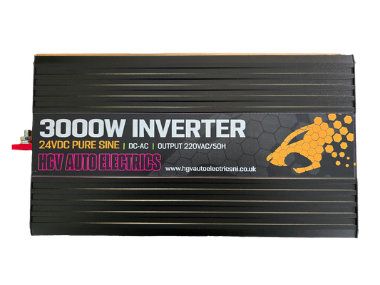 HGV Auto 24v Pure Sine Inverter. 3000watt