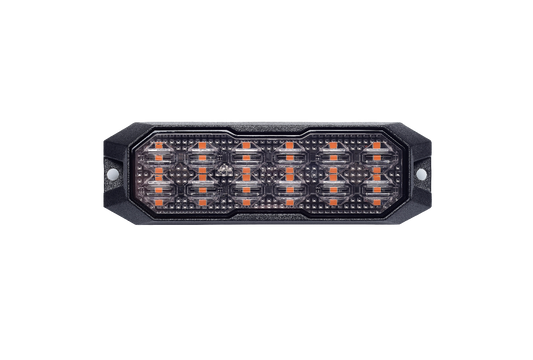 HGV Auto. SHADOW RANGE. Amber Strobe, Smoke Lens. Double Row.