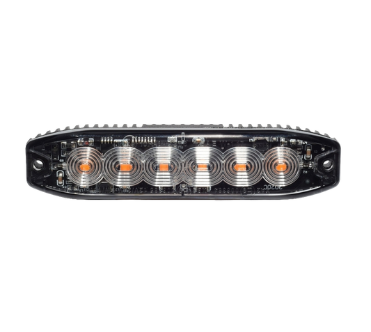 HGV Auto. SURFACE MOUNT STROBE Amber. 3 LED & 6 LED Option