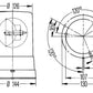 Hella KL710 rotating beacon 24V base