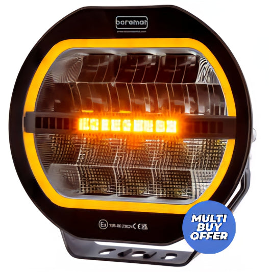 HALO Full LED Driving Lamp. White Amber DRL & Strobe