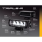 Lazer Lamps Triple-R 750 Lamp With Position Light Gen 2 230mm PN: 00R4-G2-B