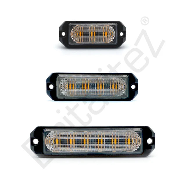 Strobe Light H708 Series . 6,4,3 LED. Amber, Green, Blue