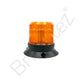 BEA80 BEACON. 3 BOLT. AMBER LENS 12v-80v R65 R10